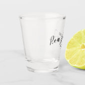 Roazhon, Rennes Flag in Heart, Breton Shot Glas (Links)