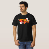 Rob en Big grappig T-shirt (Voorkant volledig)