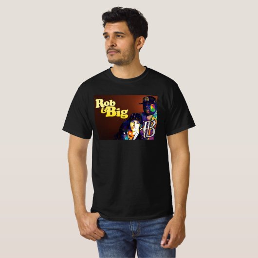 Rob en grote klassieker t-shirt (Voorkant volledig)
