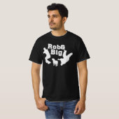 Rob en grote retro t-shirt (Voorkant volledig)