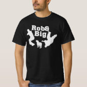 Rob en grote retro t-shirt (Voorkant)
