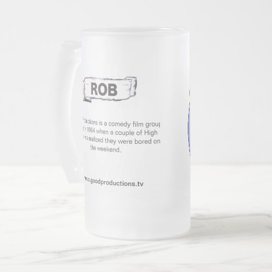 Rob GP Collectors Cup Matglas Bierpul (Voorkant links)