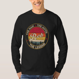 Rob het Man De mythe De legende personaliseerde na T-shirt