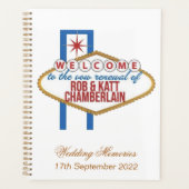 Rob & Kat Vow Renewal Album Option 1 Planner (Voorkant)