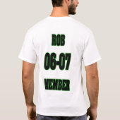 Rob lid t-shirt (Achterkant)