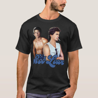 Rob Lowe Sexy jaren '80 esthetisch ontwerp T-shirt