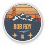 Rob Roy, Indiana Sticker (Voorkant)