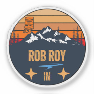 Rob Roy, Indiana  Sticker