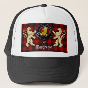 Rob Roy MacGregor Clan Badge & Tartan Trucker Pet