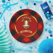 Rob Roy MacGregor Tartan Gepersonaliseerde Kerstmi Papieren Bordje (Feest)