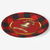 Rob Roy MacGregor Tartan Gepersonaliseerde Kerstmi Papieren Bordje (Gekanteld)