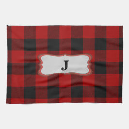 Rob Roy Tartan Rood & Zwart Keuken & Sporthanddoek Theedoek