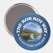 Rob Roy Way (rood) Magneet (Voorkant / Achterkant)
