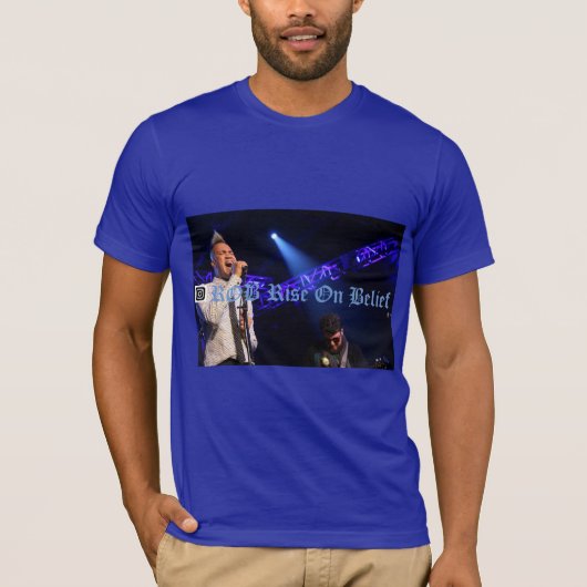 ROB-stijgingen op dief foto T-shirt (Voorkant)
