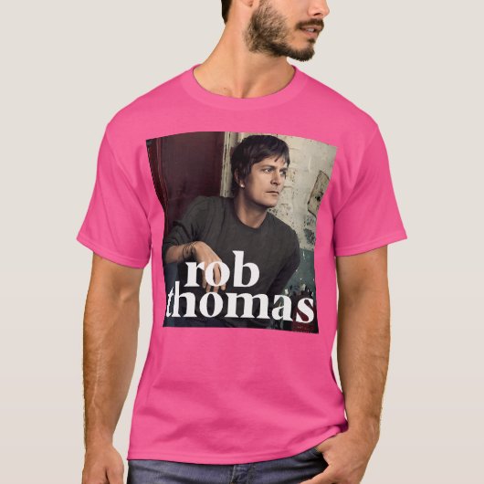Rob Thomas Singer Music Band T-shirt (Voorkant)
