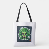 Rob Zombie Medusa: Edgy Design Bag Tote Bag (Achterkant)