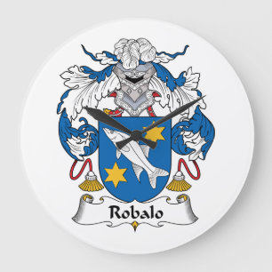 Robalo Family Crest Grote Klok