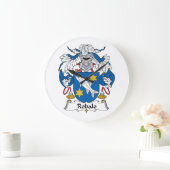 Robalo Family Crest Grote Klok (Huis)