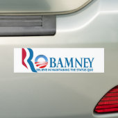 Robamney bumper sticker (Op auto)