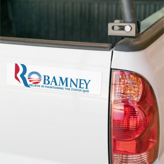 Robamney bumper sticker (Op Truck)