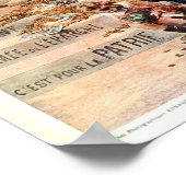 Robaudi Alcide Théophile  Franse Advert Poster (Hoek)