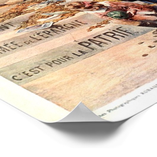 Robaudi Alcide Théophile  Franse Advert Poster (Hoek)