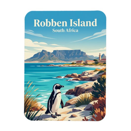 Robbeneiland Zuid-Afrika Magneet (Verticaal)