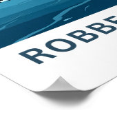 Robbeneiland Zuid-Afrika Reisprint Poster (Hoek)