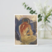 Robber aan de poort van het Paradijs, Helene Schje Briefkaart (Staand voorkant)