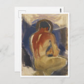 Robber aan de poort van het Paradijs, Helene Schje Briefkaart (Voorkant / Achterkant)