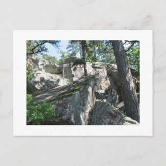 Robbers Caves Oklahoma Briefkaart