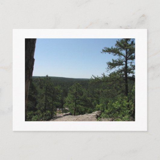 Robbers Caves Oklahoma Briefkaart (Voorkant)