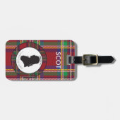 Robbie Burns Bagagelabel (Voorkant horizontaal)