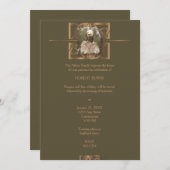 Robbie Burns Celtic Kaart (Voorkant / Achterkant)