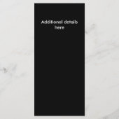 Robbie Burns feestje nodigt vandaag uit (Achterkant)