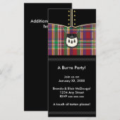 Robbie Burns feestje nodigt vandaag uit (Voorkant / Achterkant)