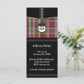 Robbie Burns feestje nodigt vandaag uit (Staand voorkant)