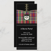 Robbie Burns feestje nodigt vandaag uit (Voorkant / Achterkant)