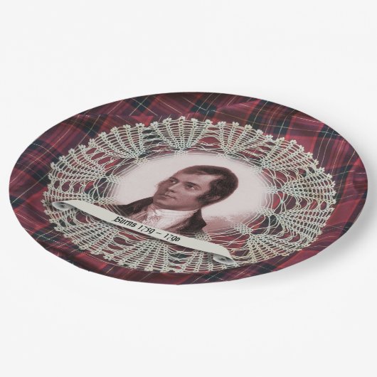 Robbie Burns Highland bord (Gekanteld)