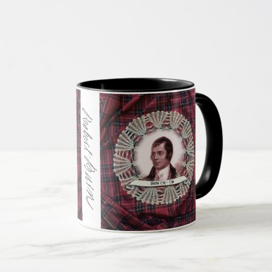 Robbie Burns Highland mok (Voorkant rechts)
