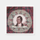 Robbie Burns Highland napkins Servet (Voorkant)