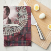 Robbie Burns Highland theehanddoeken Theedoek (Quarter Fold)