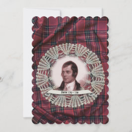 Robbie Burns Highland uitnodiging