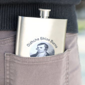 Robbie Burns - Oidhche Bhlas Burns Blauwe Tekst Flacon (Voorbeeld)