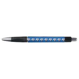 Robbie Burns - Oidhche Bhlas Burns Blue Text Pen