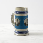 Robbie Burns - Oidhche Bhlas Burns Lichtgrijs Bierpul (Voorkant links)
