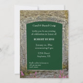 Robbie Burns Oude Steen en Heather Kaart (Achterkant)