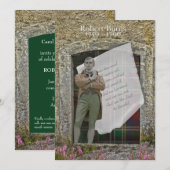 Robbie Burns Oude Steen en Heather Kaart (Voorkant / Achterkant)