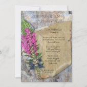 Robbie Burns Rustieke uitnodiging (Voorkant)