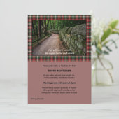 Robbie Burns Social Media Uitnodiging (Staand voorkant)